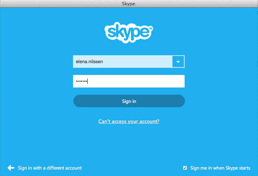 skype for mac el capitan